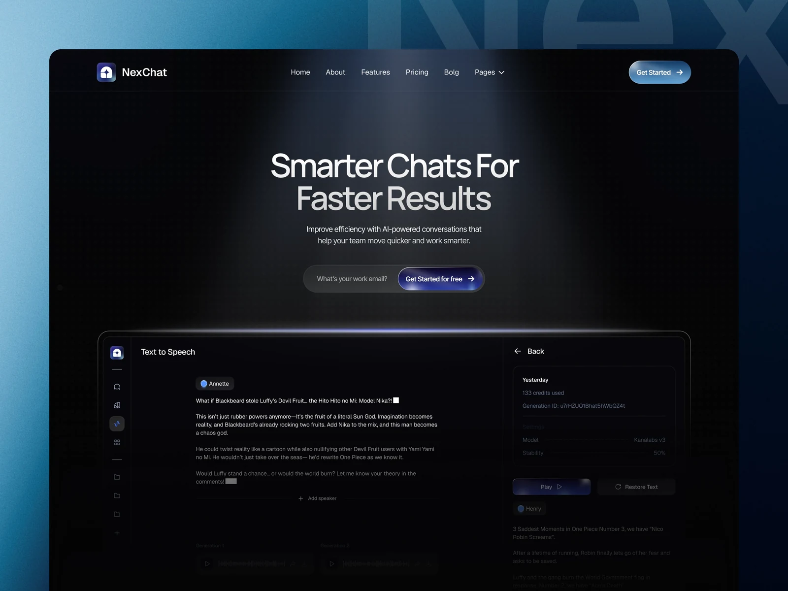 NexChat - AI Conversation Platform