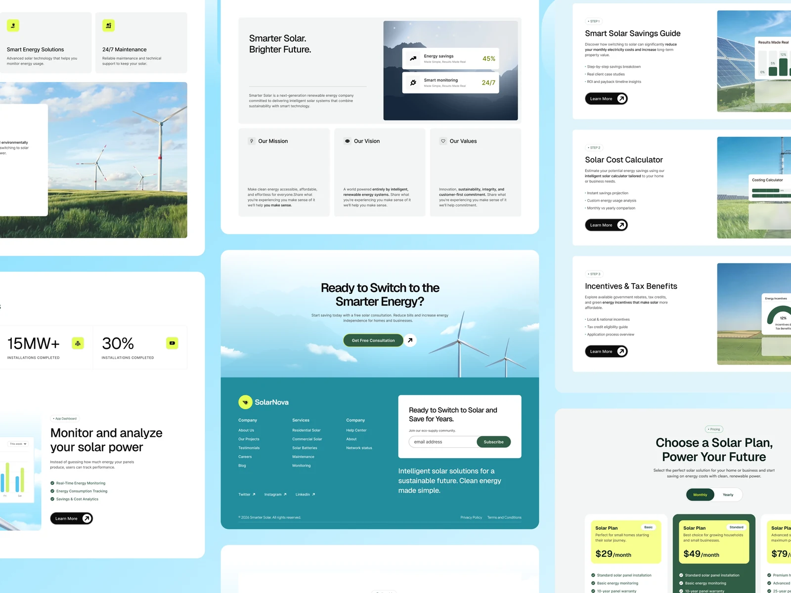SolarNova - Sustainable Energy Platform
