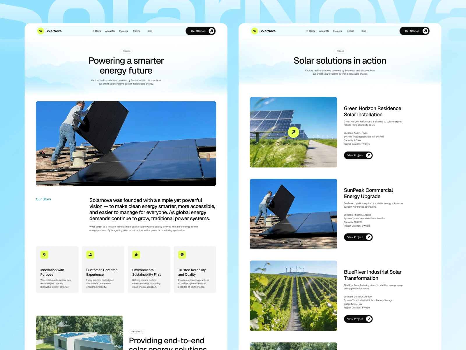 SolarNova - Sustainable Energy Platform image 2