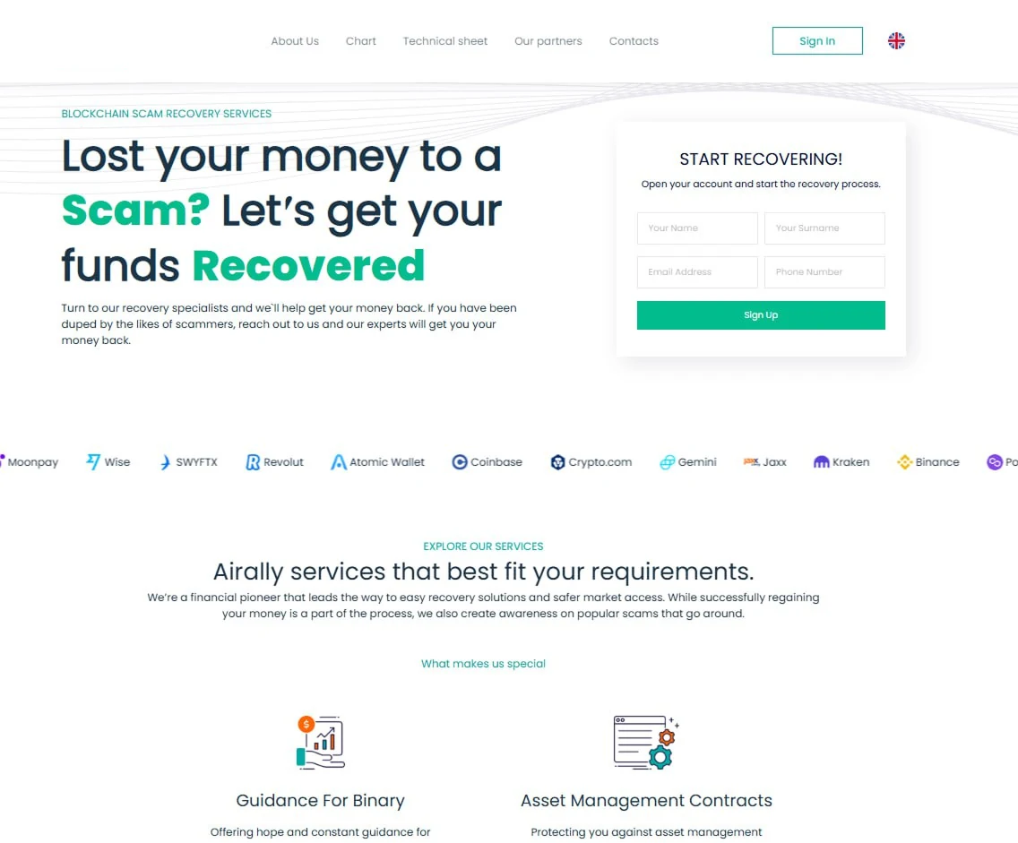 Investment Platform with Integrated Blockchain Wallet